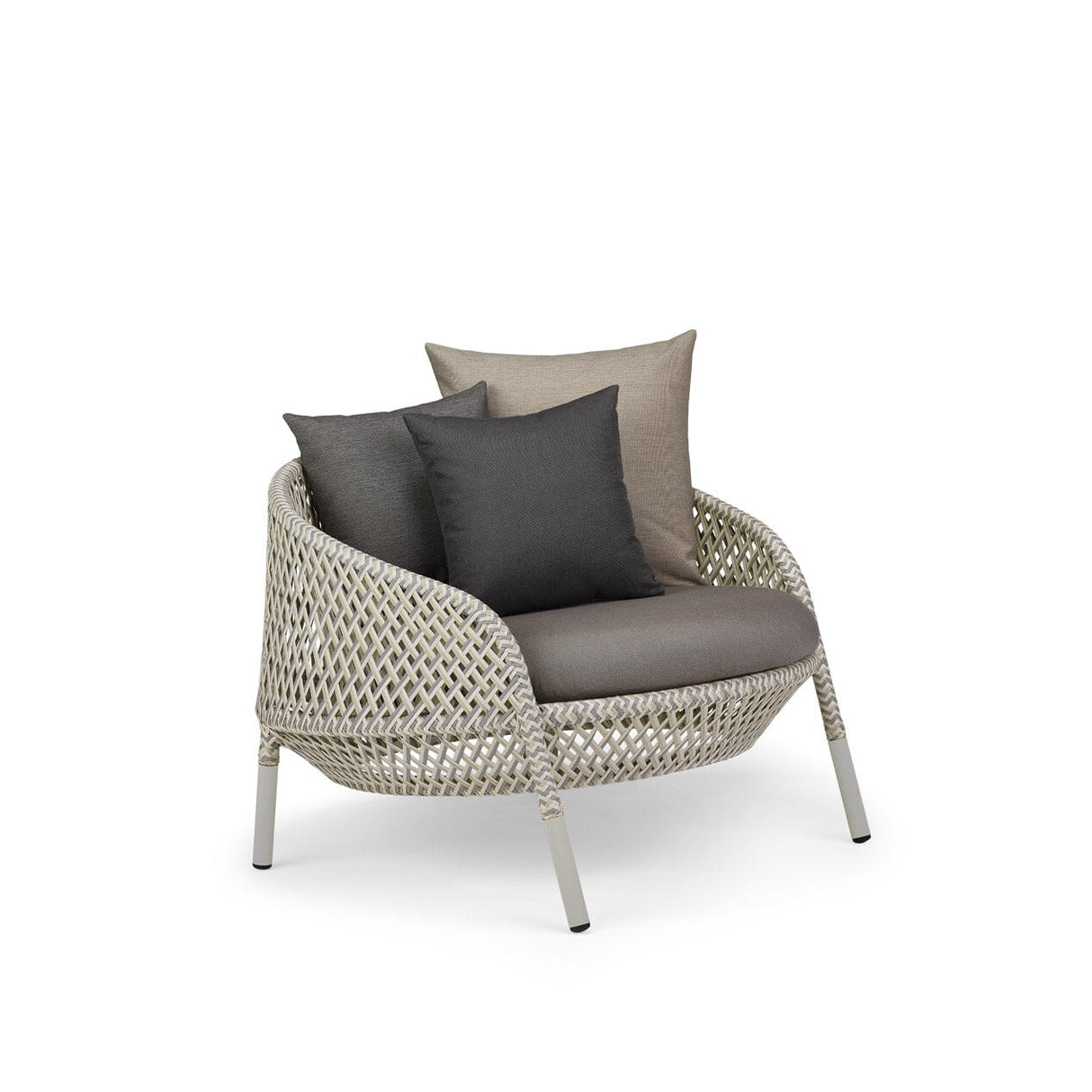 Dedon Ahnda Lounge chair, coussins en sus