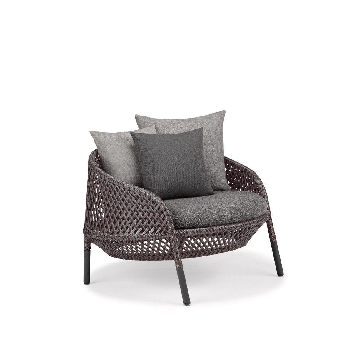 Dedon Ahnda Lounge chair, coussins en sus