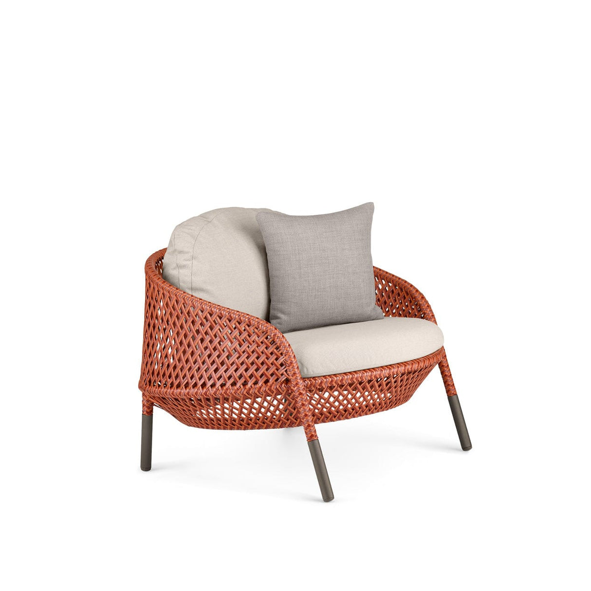 Dedon Ahnda Lounge chair, coussins en sus Elemental 105