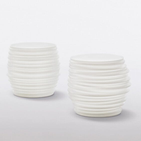 Dedon BABYLON Stool PE Tabouret et lampe sans fil