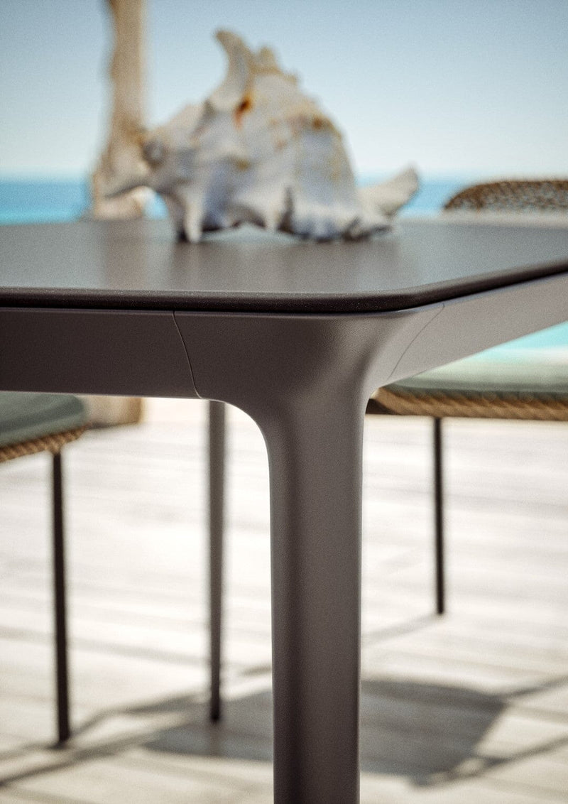 Dedon Bellemonde Table repas XL, 95x280cm, avec plateau HPL 