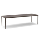 Dedon Bellemonde Table repas XL, 95x280cm, avec plateau mineral composite Ebony 203 
