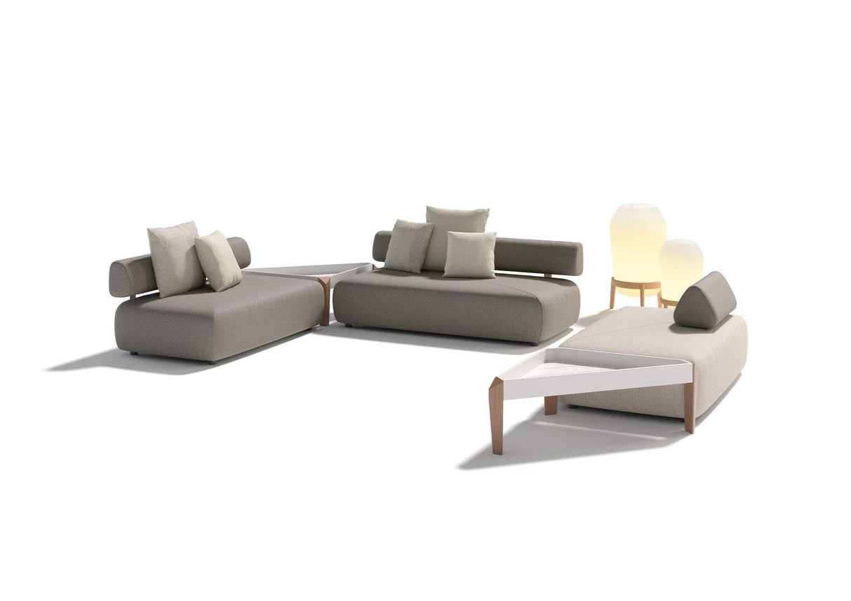 Dedon Brixx Sofa Module M, avec dossier