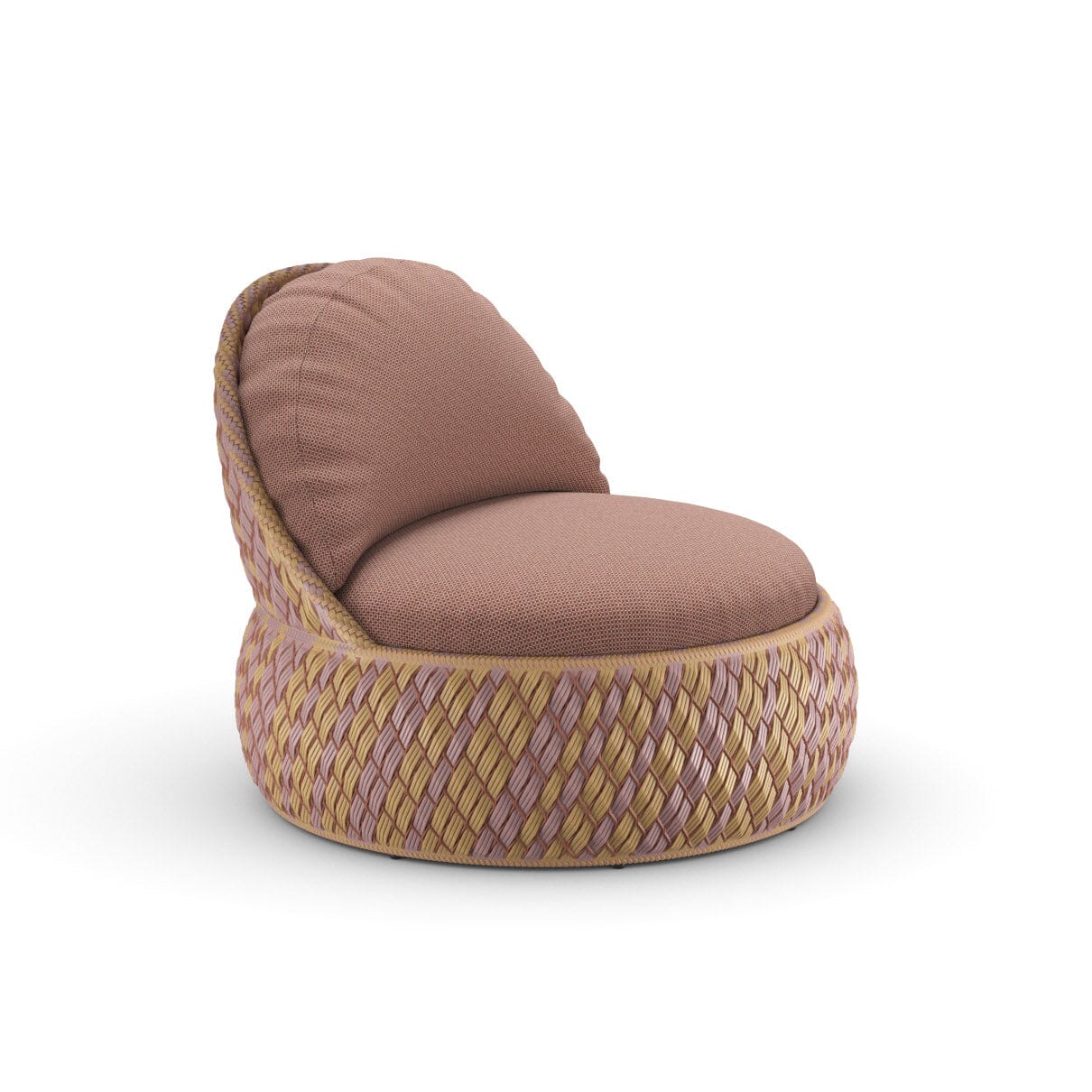 Dedon Dala Lounge chair, coussins en sus Cuba 166