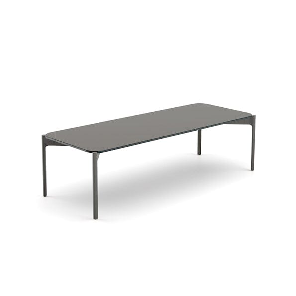 Dedon Izon Set Coffee Table 130x50cm, avec plateau HPL Black Pepper Black Pepper 317