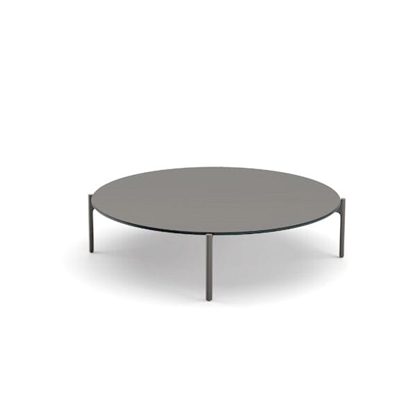 Dedon Izon Set Coffee Table Ø111cm, avec plateau HPL Black Pepper Black Pepper 317