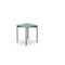 Dedon Izon Set Side Table / Table d'appoint 39x39cm, avec glass plateau en Nori Nori 133 