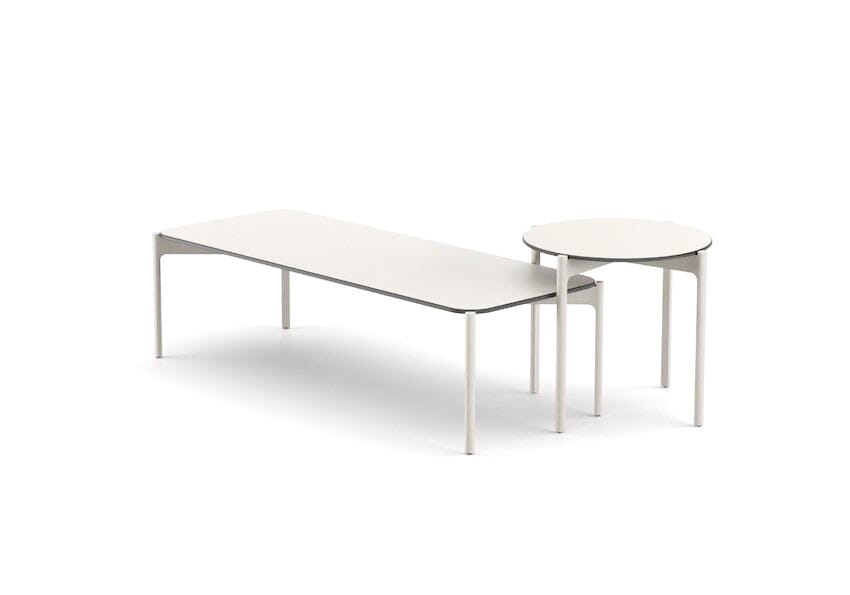 Dedon Izon Set Side Table / Table d'appoint Ø54,5cm, avec plateau HPL Lipari 2.0