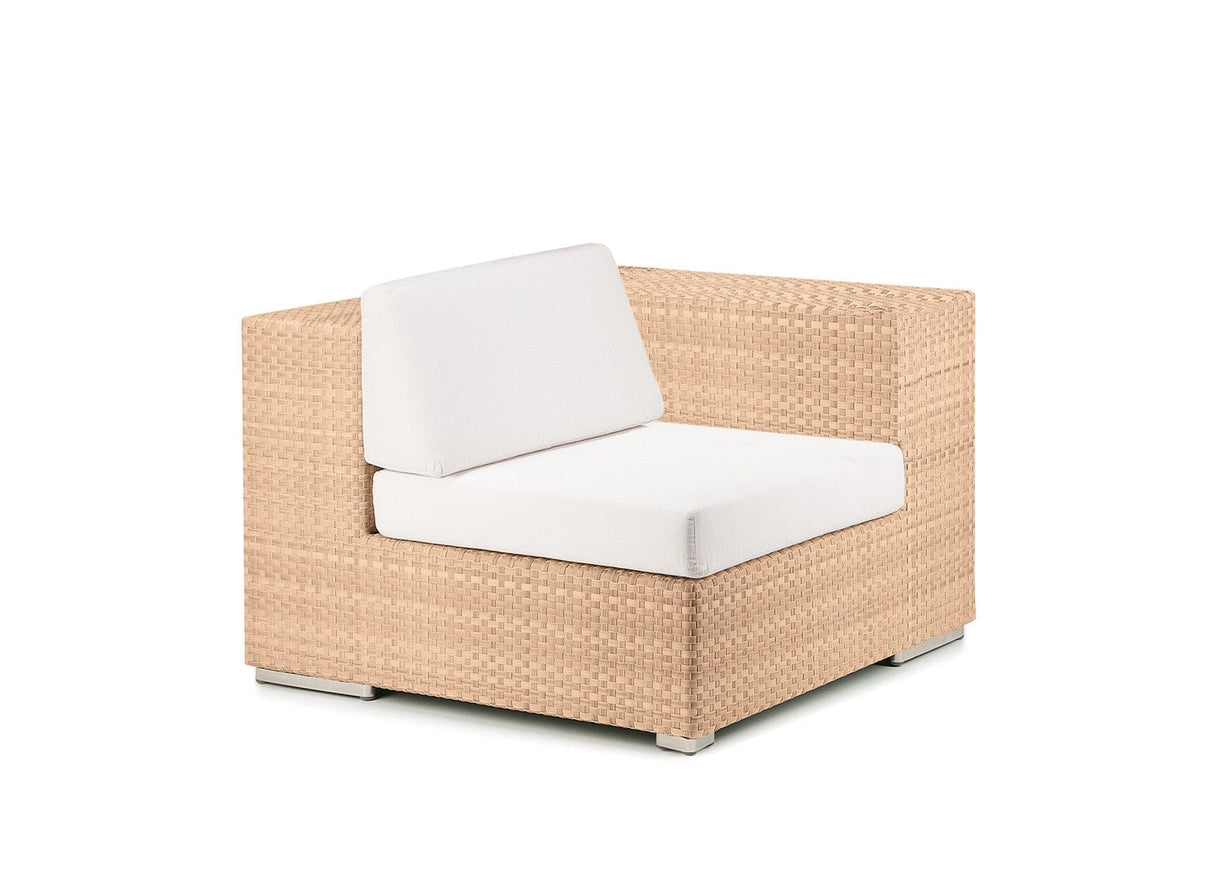 Dedon Lounge Corner Module, Coussins en sus Bleach 066