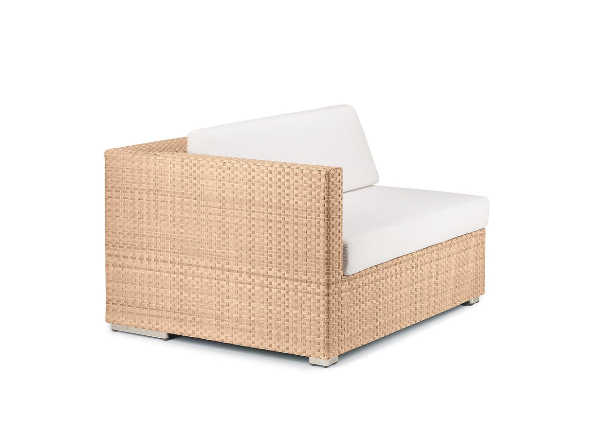 Dedon Lounge Right Module, Coussins en sus Bleach 066