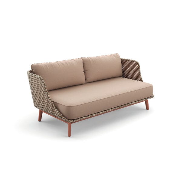 Dedon Mbarq 3-seater / Canapé 3 places, Coussins en sus Chestnut 151