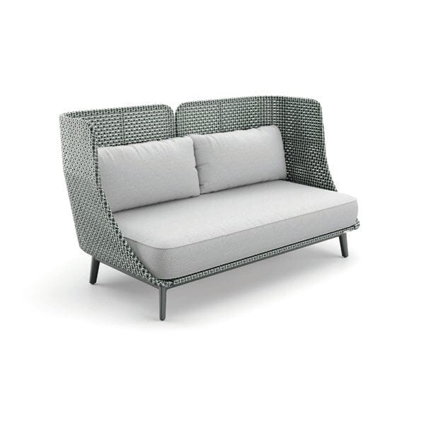 Dedon Mbarq 3-seater / Canapé 3 places high backrest, Coussins en sus Baltic 141