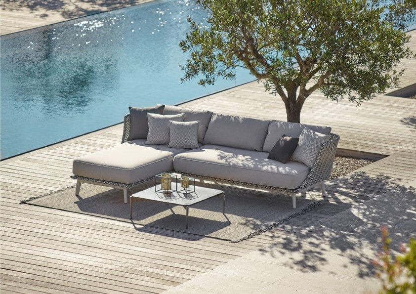 Dedon Mbarq Daybed Left, Coussins en sus