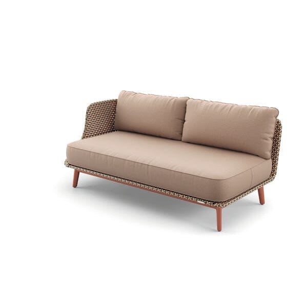 Dedon Mbarq Right Module, Coussins en sus Chestnut 151