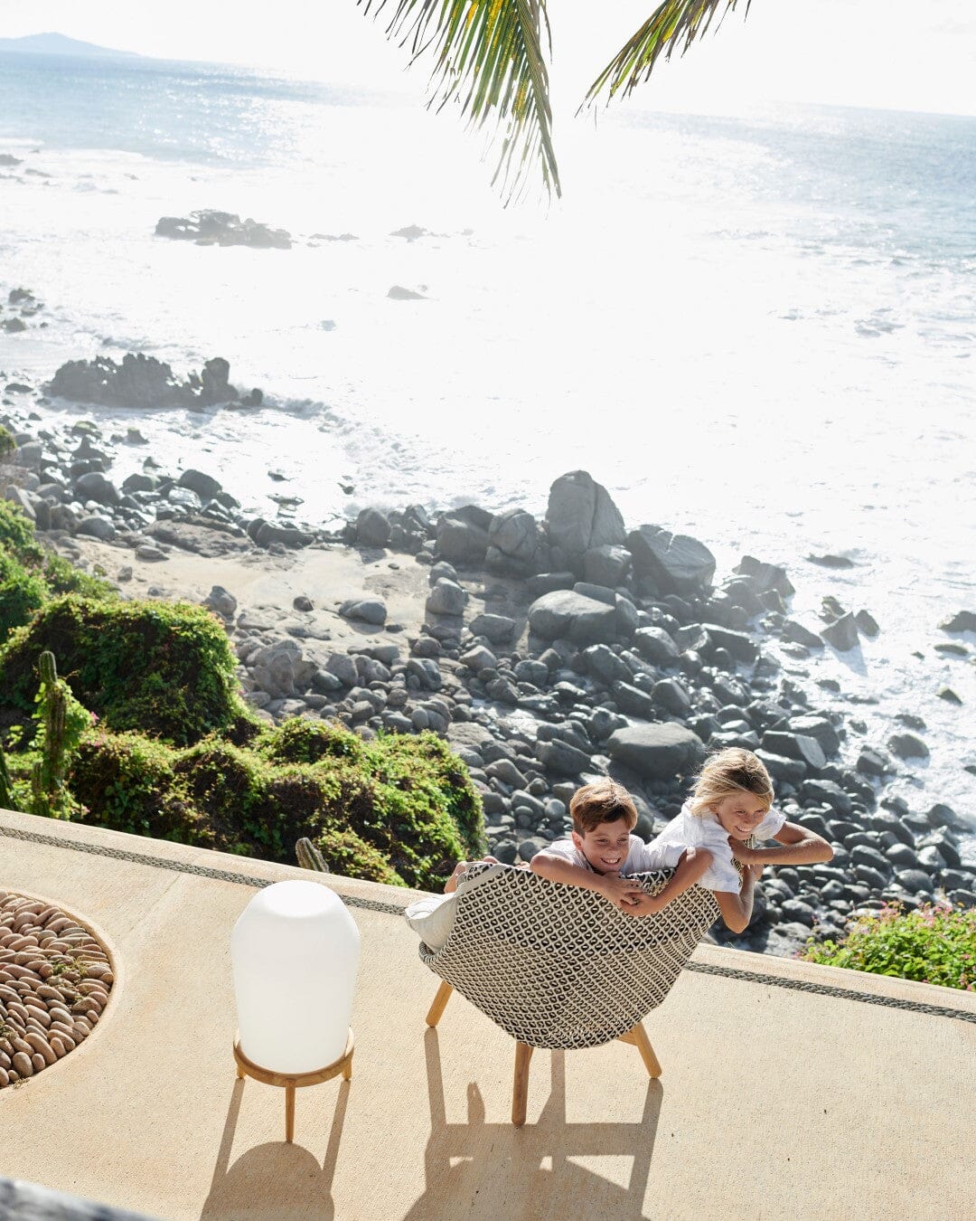 Dedon Mbrace ALU Club chair, Coussins en sus