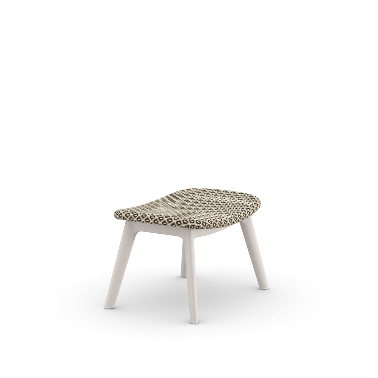 Dedon Mbrace ALU FootStool / Tabouret / Repose-pieds, Coussin en sus Pepper 115