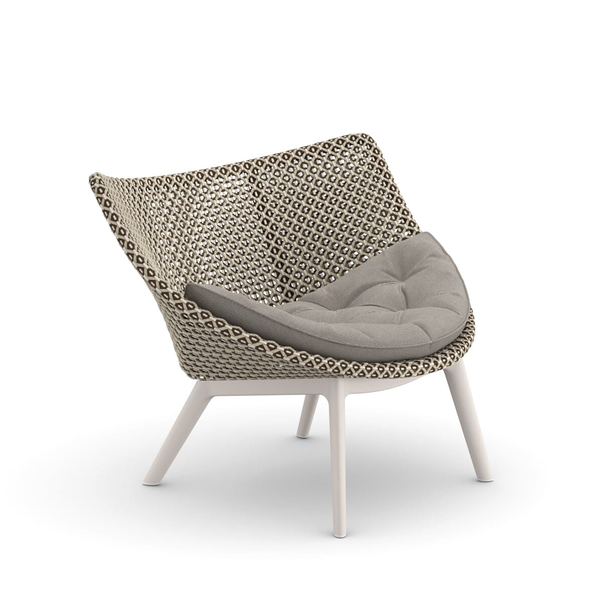 Dedon Mbrace ALU Lounge chair, Coussins en sus