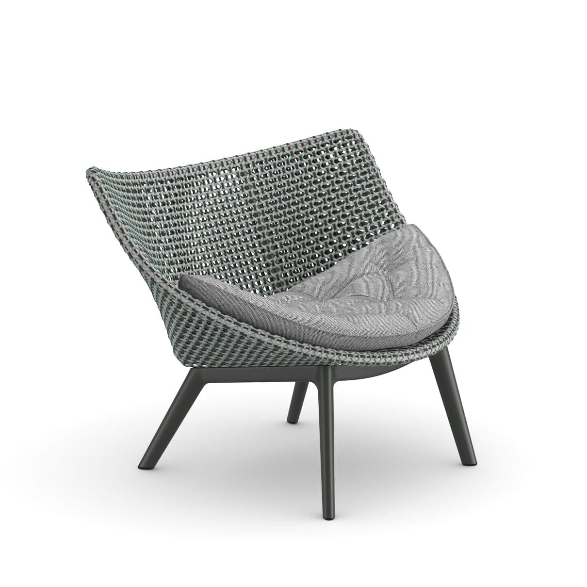Dedon Mbrace ALU Lounge chair, Coussins en sus