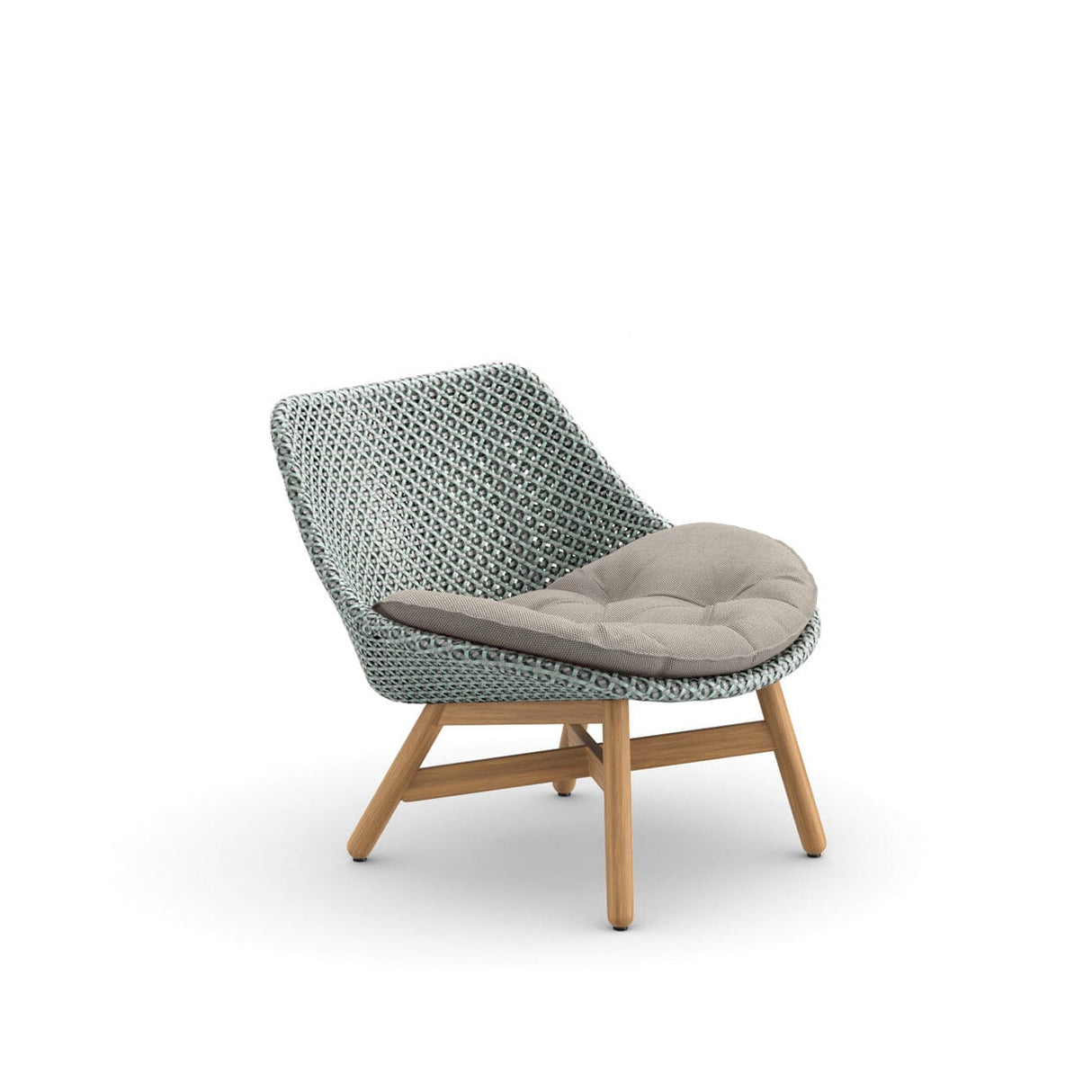 Dedon Mbrace Club chair, Coussins en sus Baltic 141
