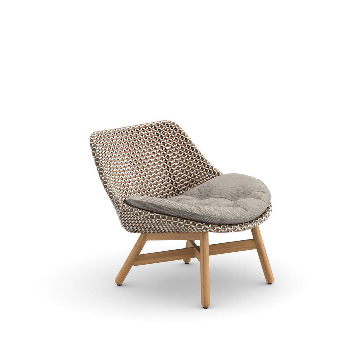 Dedon Mbrace Club chair, Coussins en sus Chestnut 151