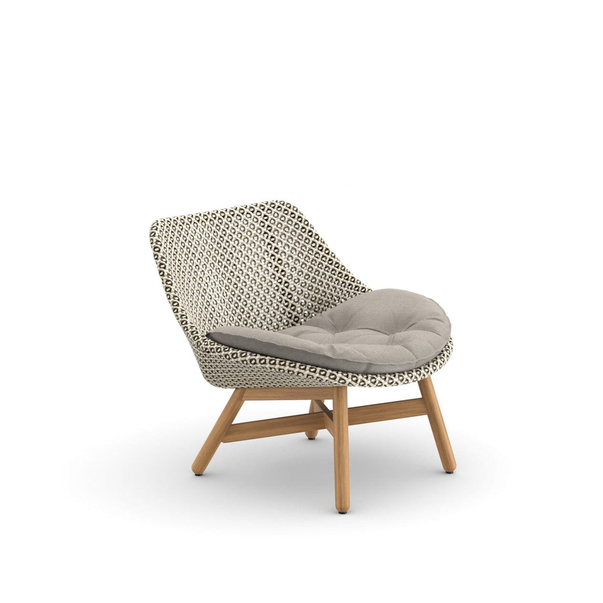Dedon Mbrace Club chair, Coussins en sus Pepper 115