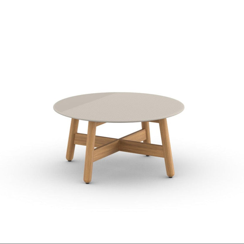 Dedon Mbrace Coffee Table Ø70cm Chalk 300