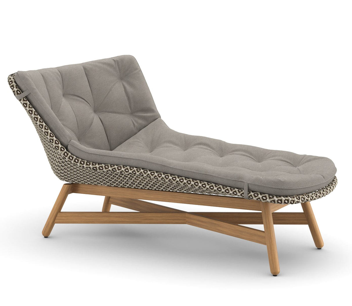 Dedon Mbrace Daybed, Coussins en sus Pepper 115