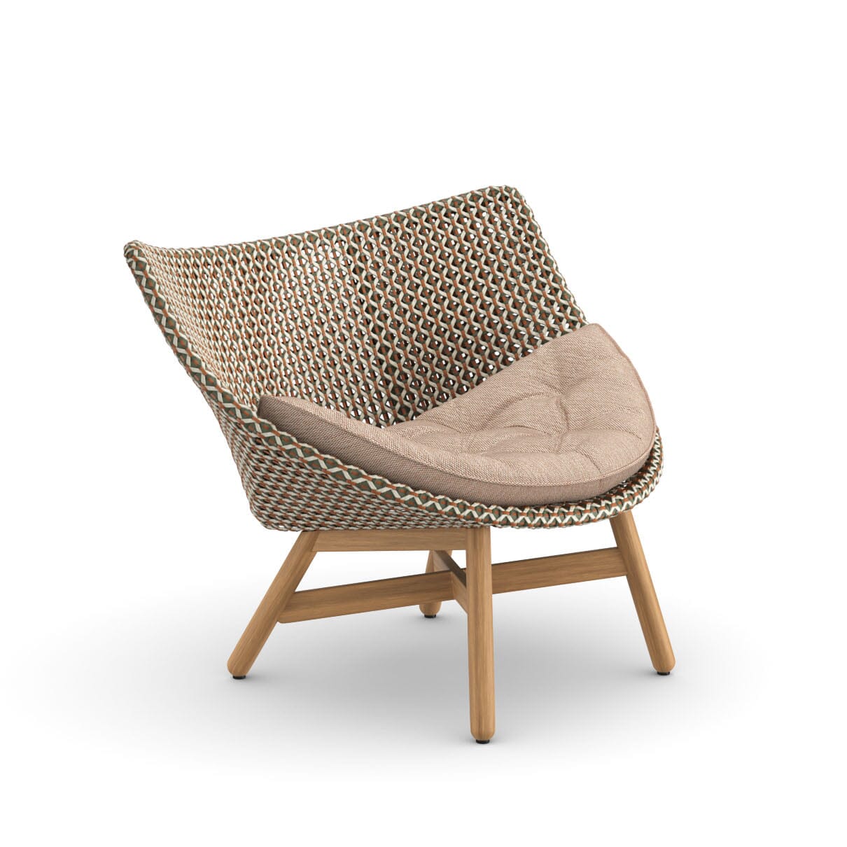 Dedon Mbrace Lounge chair, Coussins en sus