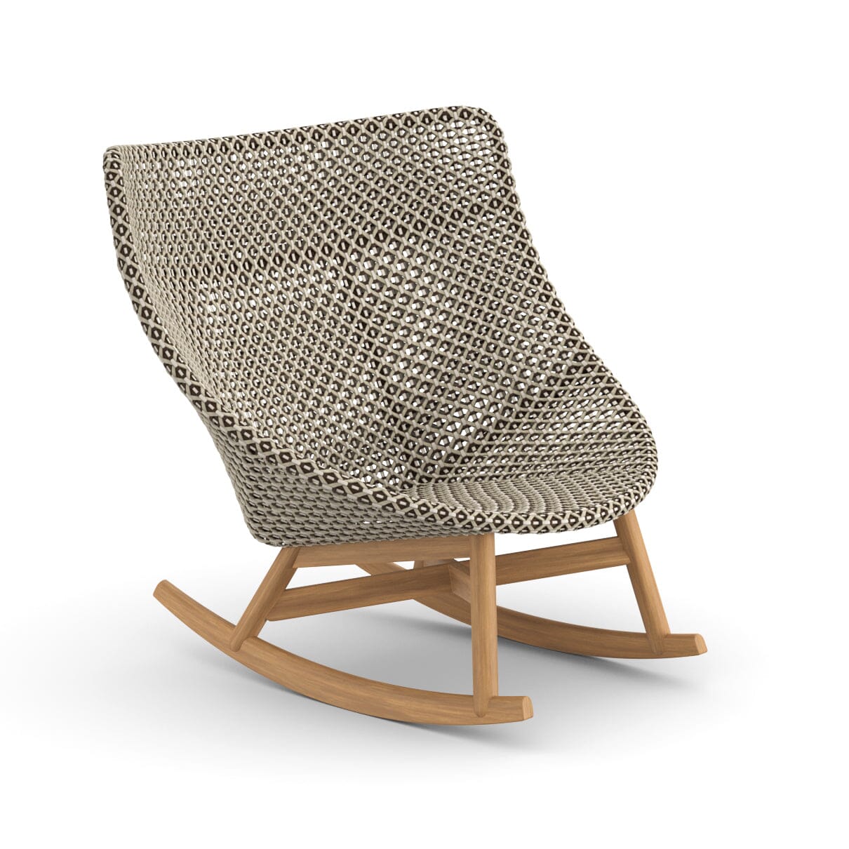 Dedon Mbrace Rocking chair, Coussins en sus