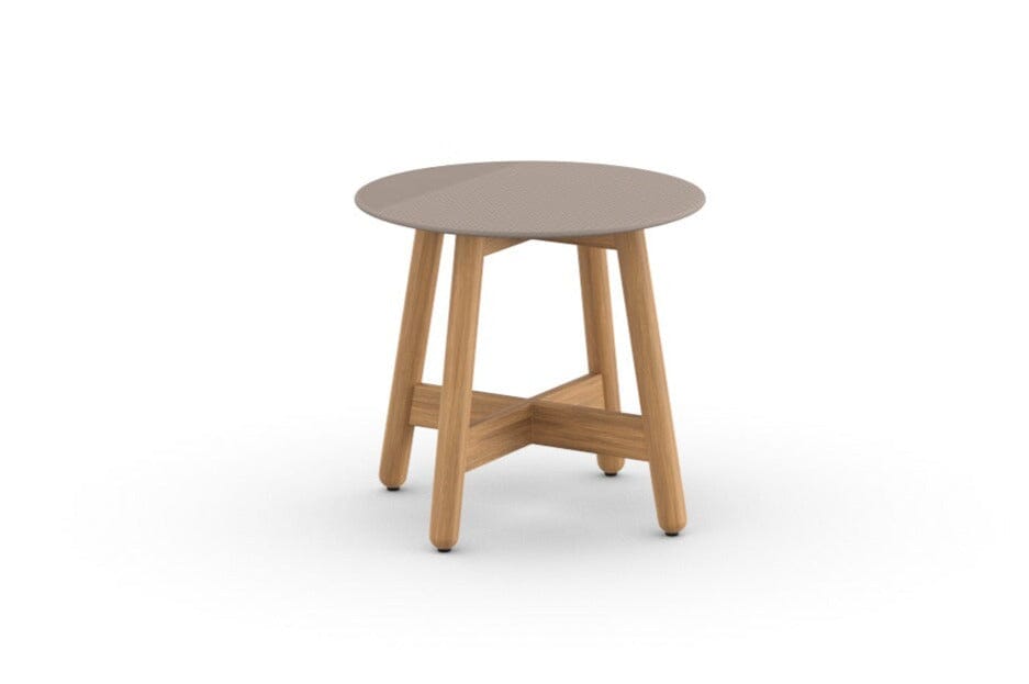 Dedon Mbrace Set Side Table / Table d'appoint Ø50cm Taupe 308
