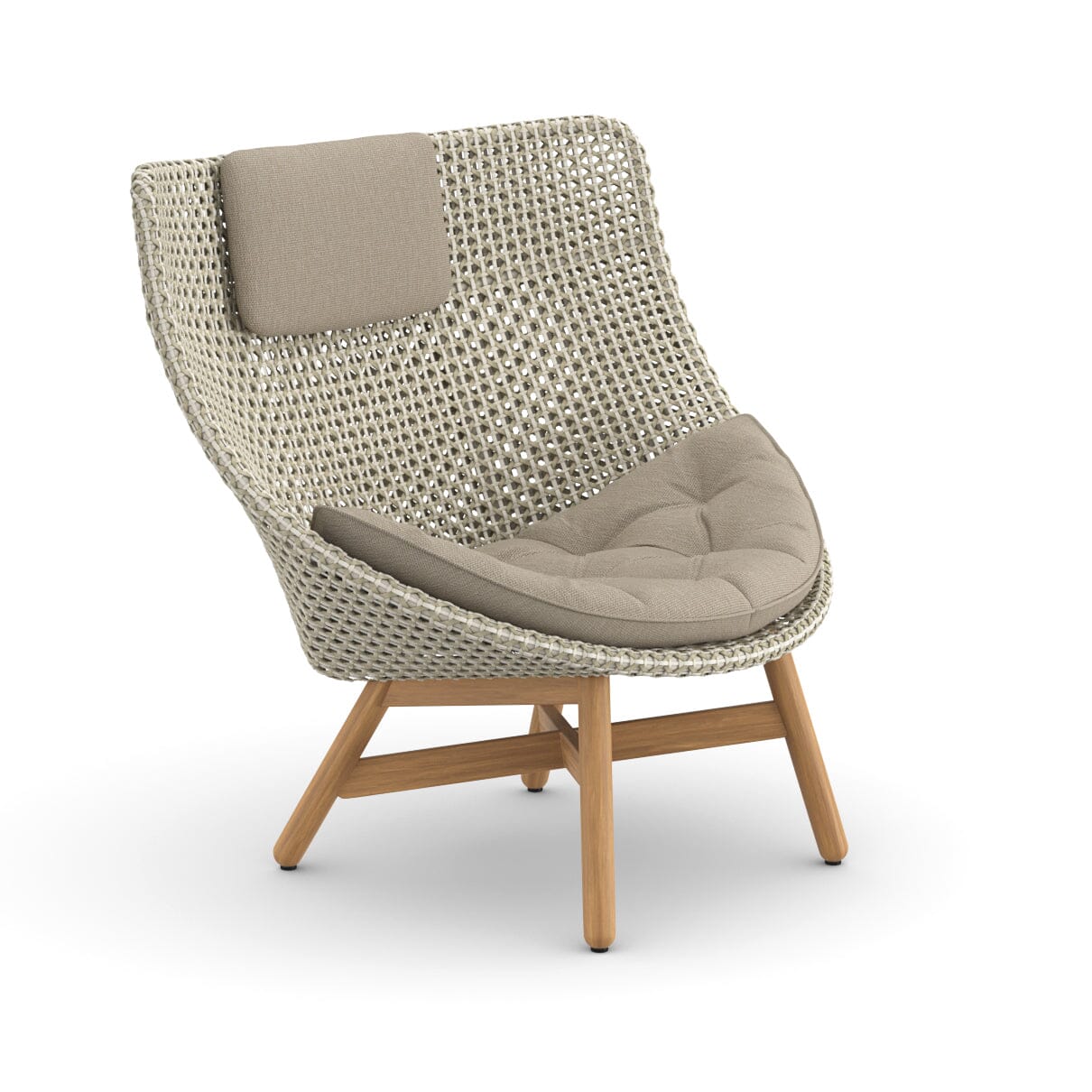 Dedon Mbrace Wing chair, Coussins en sus