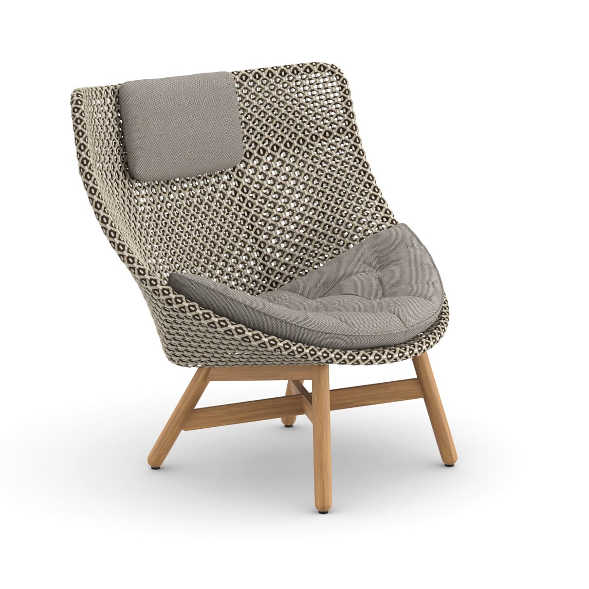 Dedon Mbrace Wing chair, Coussins en sus