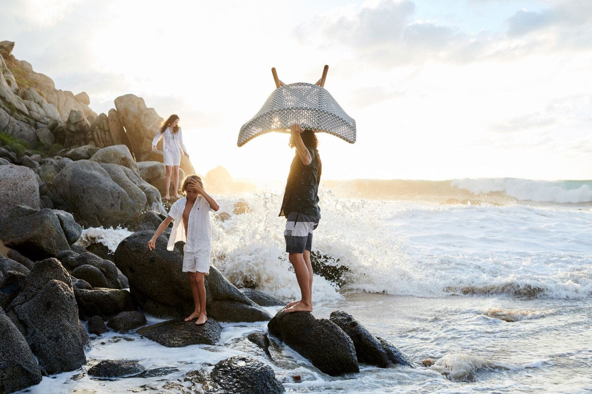 Dedon Mbrace Wing chair, Coussins en sus