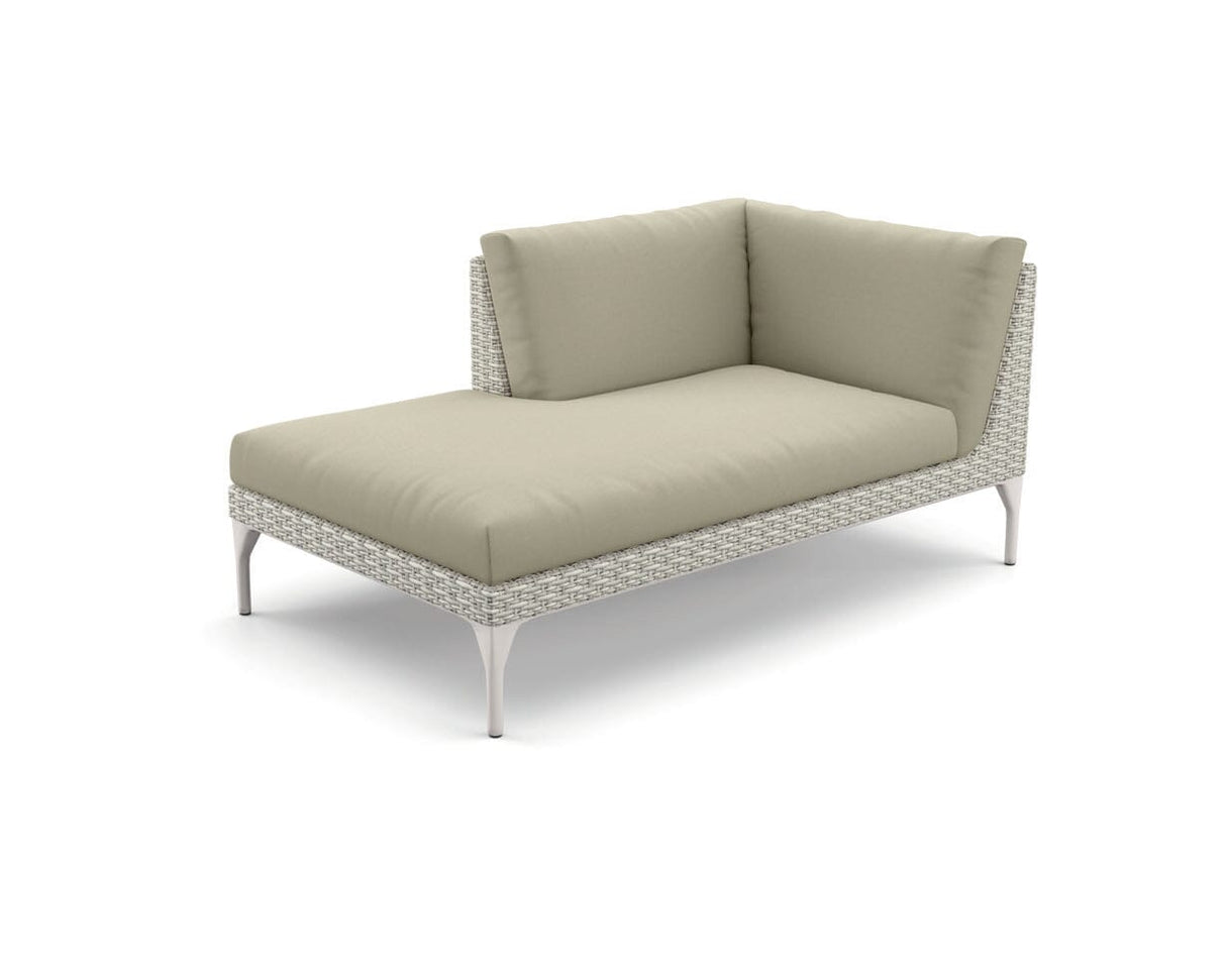 Dedon Mu Daybed Right, Coussins en sus Accona 111