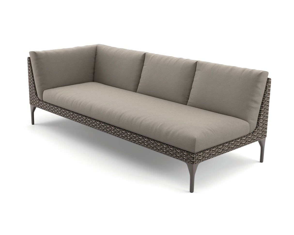 Dedon Mu Right Module XXL, Coussins en sus Vulcano 099