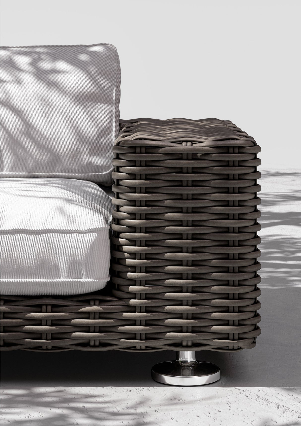 Dedon Paros 2-seater / Canapé 2 places, Coussins en sus