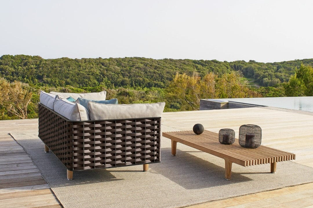 Dedon Sealine 2-seater / Canapé 2 places, Coussins en sus