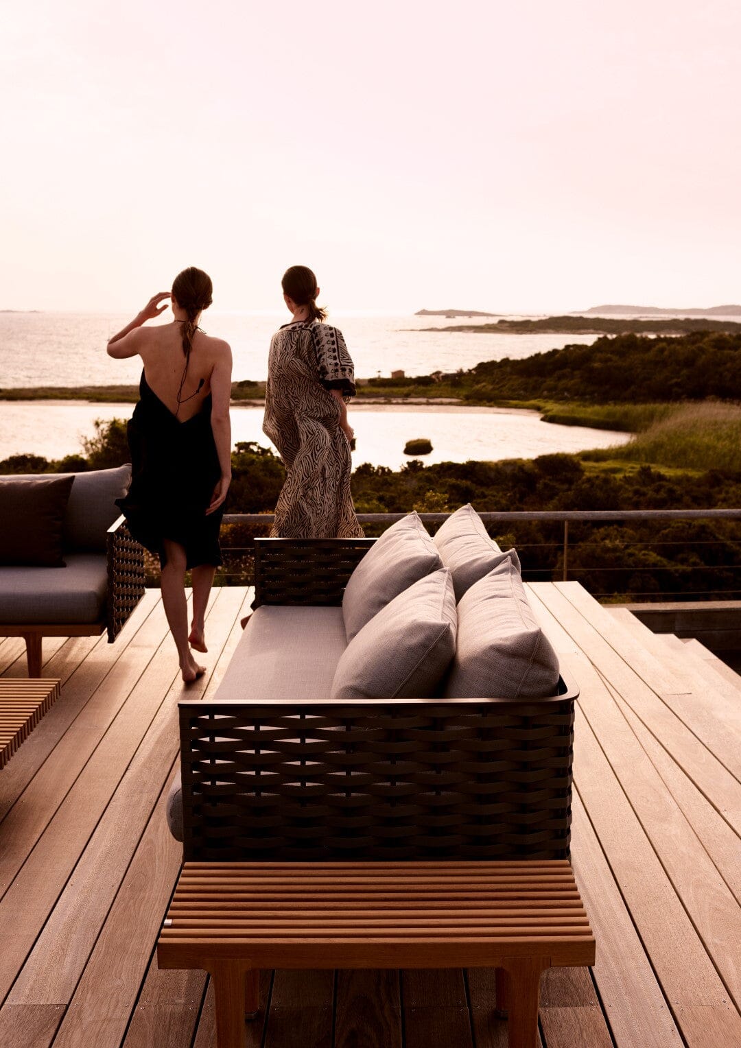 Dedon Sealine Bench: / Banc