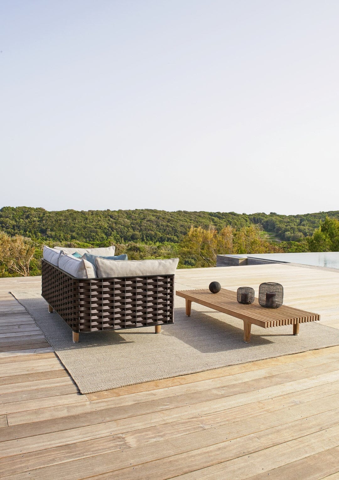 Dedon Sealine Teak Coffee Table 174x69cm