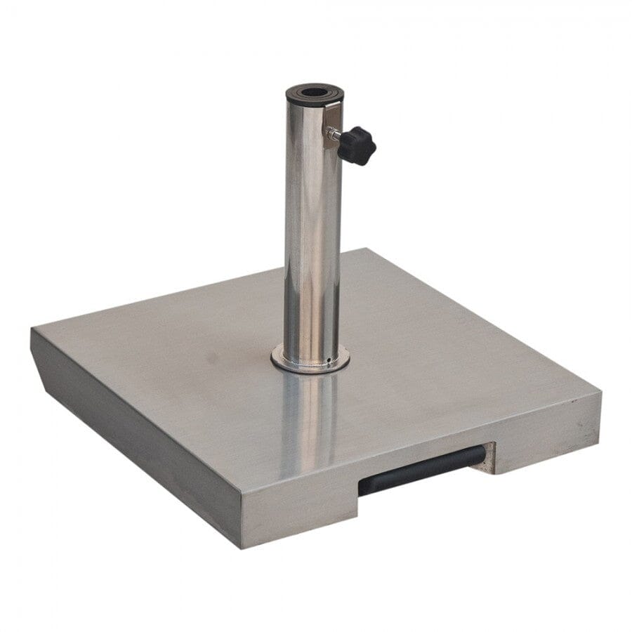 Delschen Socle à roulettes 40kg tube inox Acier inoxydable