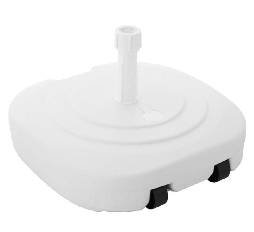 Delschen Socle à roulettes remplissable Blanc