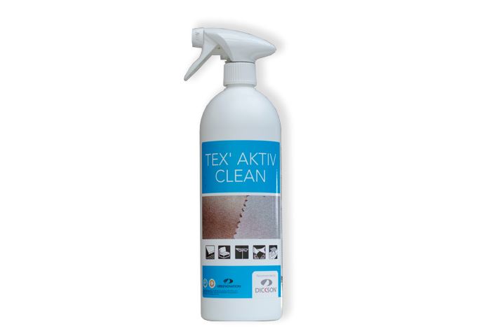 Dickson Tex'Aktiv Clean 1L Nettoyant textile pour tissu de coussins et toiles de parasols