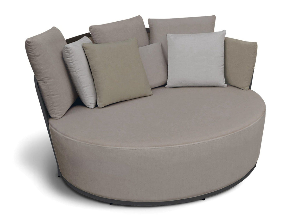 Diphano Cielo Daybed - Set de coussins inclus Lava AF10 CC2 + Coffee C571 - Tissu Linen C571