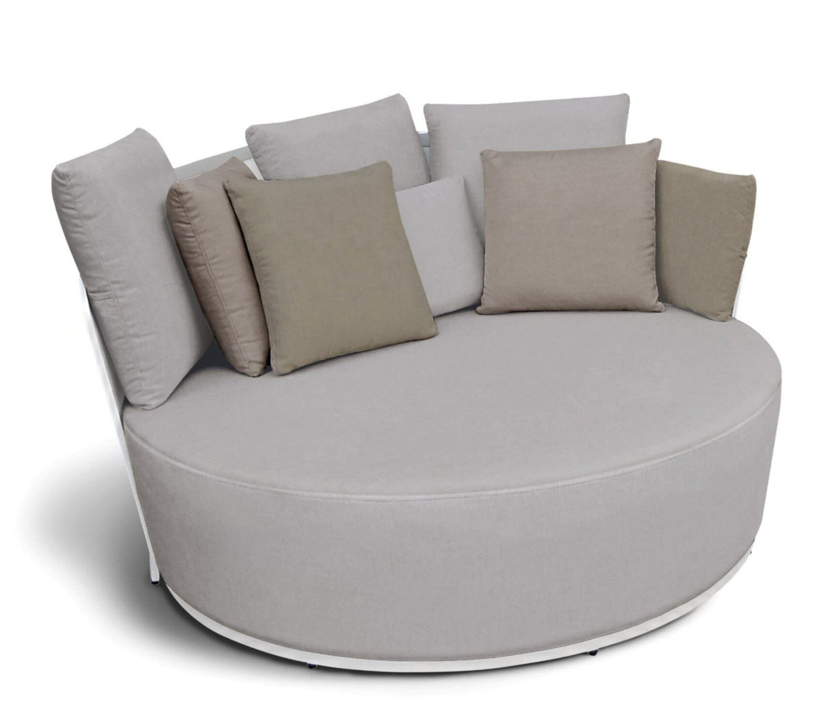 Diphano Cielo Daybed - Set de coussins inclus White AF08 CC1 + White T008 - Tissu Shine C531