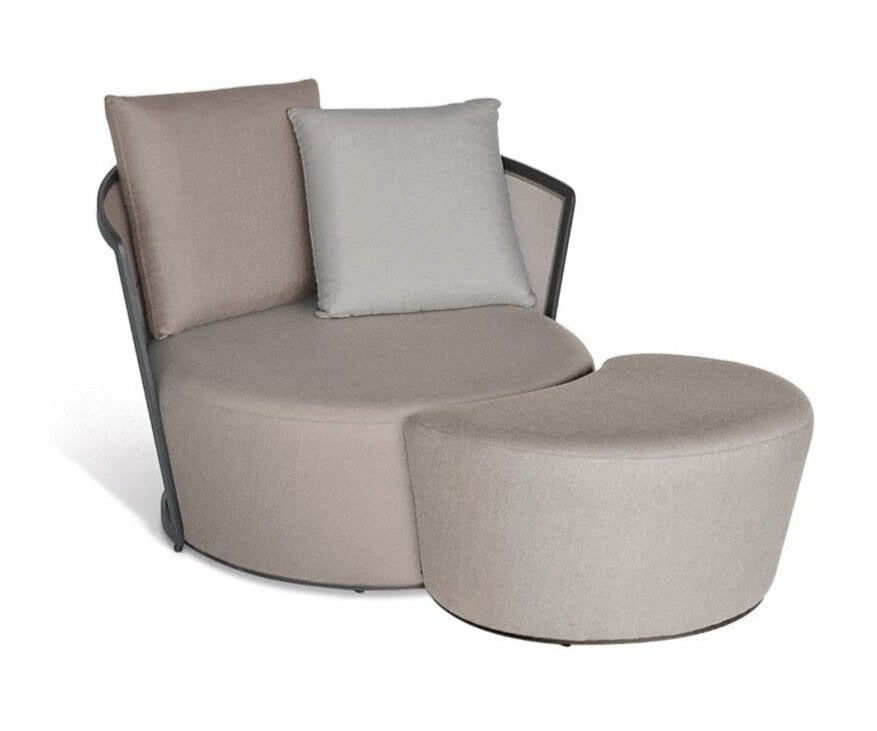 Diphano Cielo Fauteuil Club lounge - Set de coussins inclus