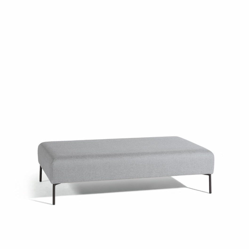 Diphano Coast Large Footstool Lava AF10 + Tissu Silver C704