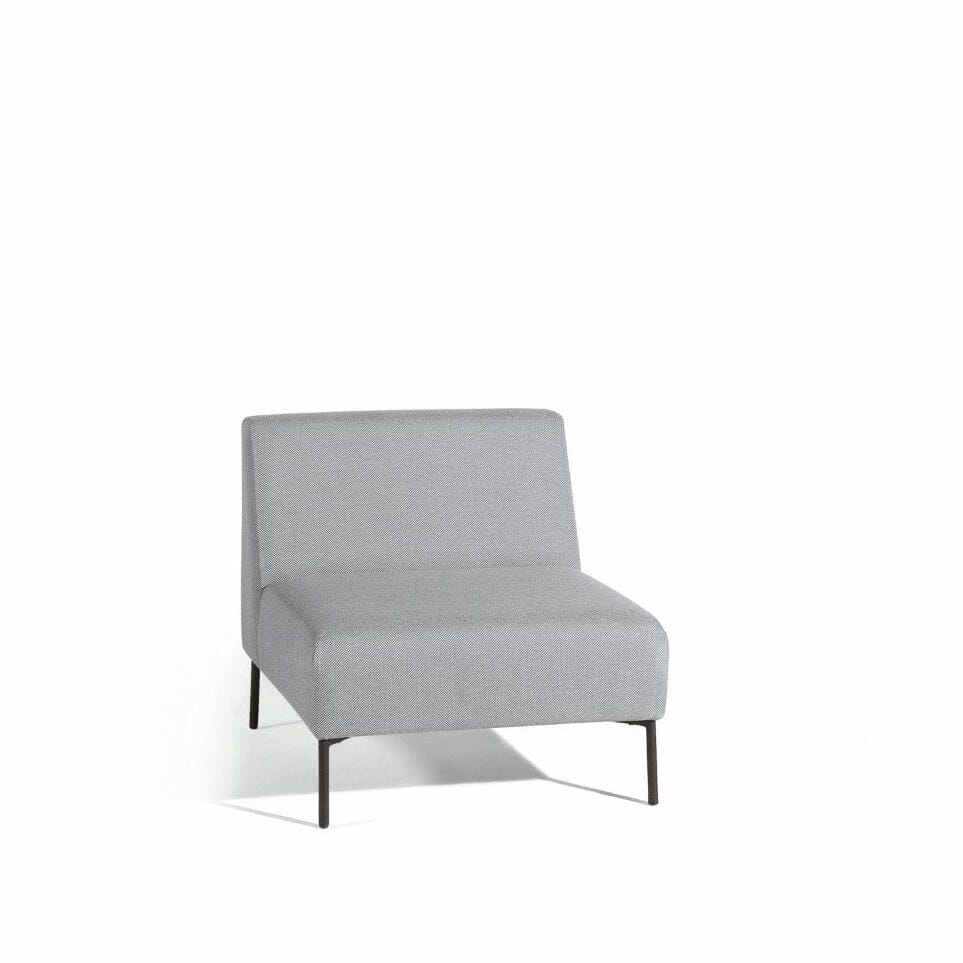 Diphano Coast Small middle Seat Lava AF10 + Tissu Silver C704