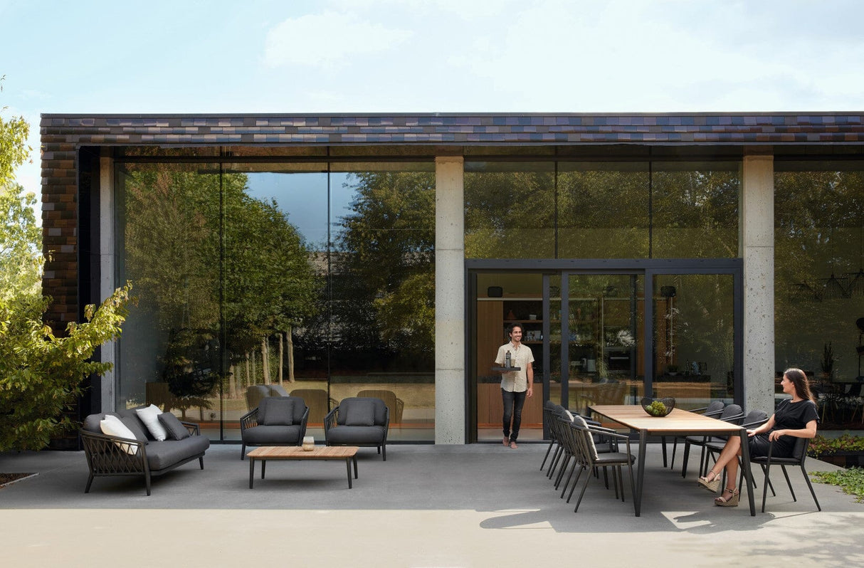 Diphano Diamond Combo Set (2x Fauteuil Club lounge + Canapé 2 places) Set de coussins inclus