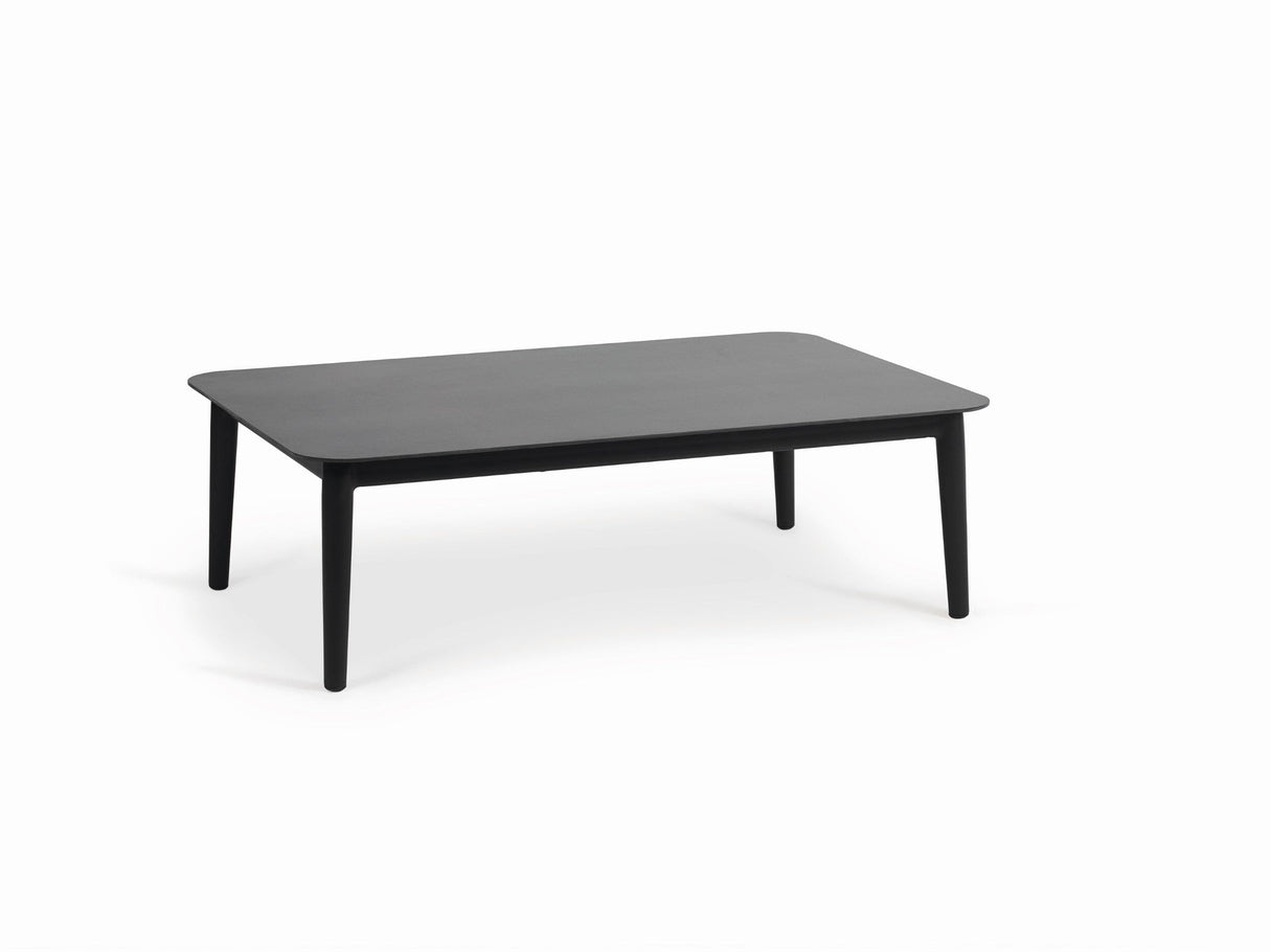 Diphano Diamond Table basse S Céramique (112x72cm) Lava AF10 + Céramique Coal Black