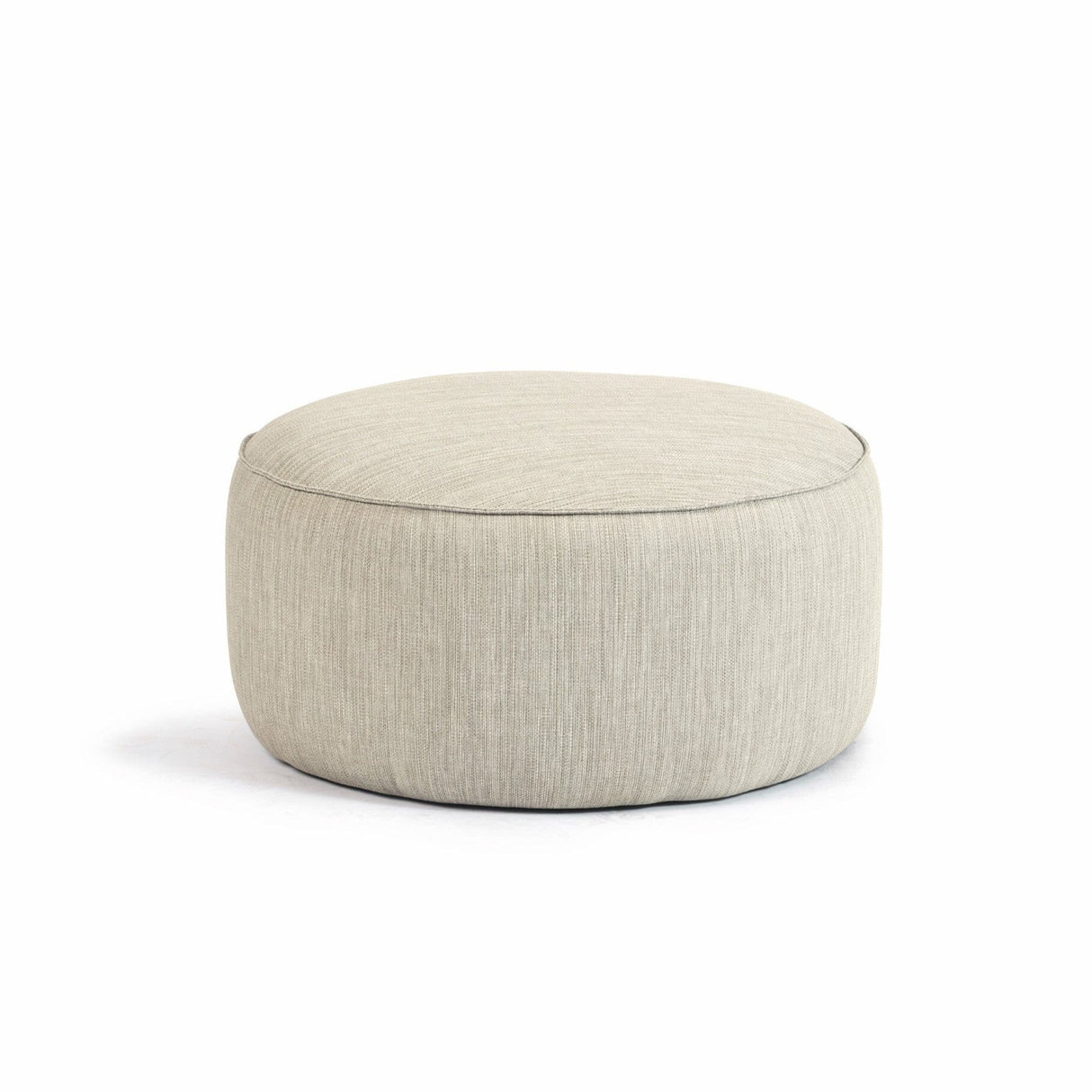 Diphano Easy-Fit Pouf rond Ø70cm Tissu Seagull C802